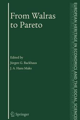 Cover image for From Walras to Pareto