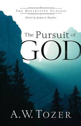 Cover image for The Pursuit of God