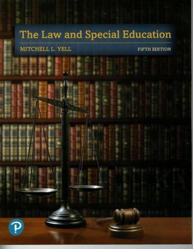 Cover image for The Law and Special Education