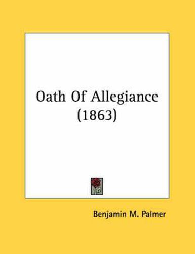 Oath of Allegiance (1863)