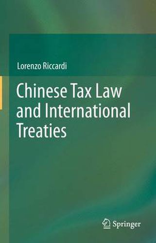 Cover image for Chinese Tax Law and International Treaties