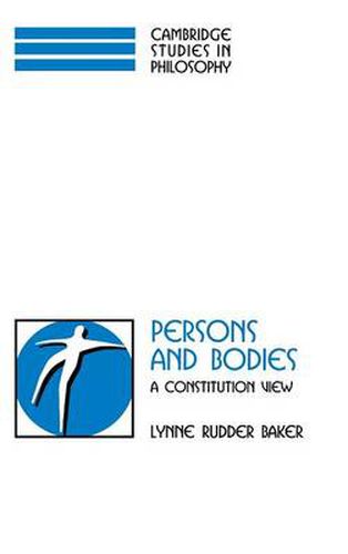 Cover image for Persons and Bodies: A Constitution View