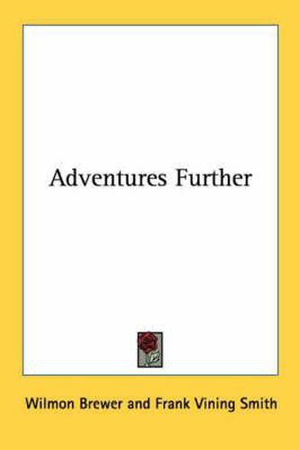 Cover image for Adventures Further