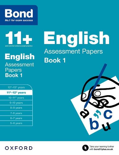 Cover image for Bond 11+: English: Assessment Papers: 11+-12+ years Book 1