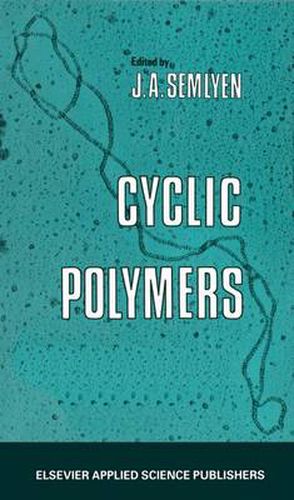 Cover image for Cyclic Polymers