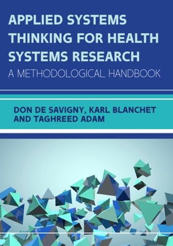 Cover image for Applied Systems Thinking for Health Systems Research: A Methodological Handbook