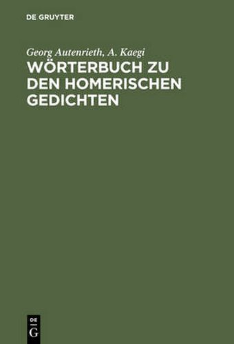 Woerterbuch zu den Homerischen Gedichten