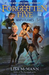Cover image for Map of Flames (The Forgotten Five, Book 1)
