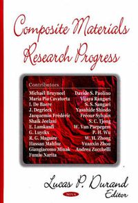 Cover image for Composite Materials Research Progress