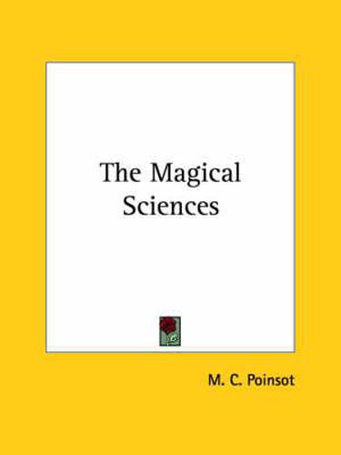 Cover image for The Magical Sciences