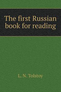 Cover image for The first Russian book for reading