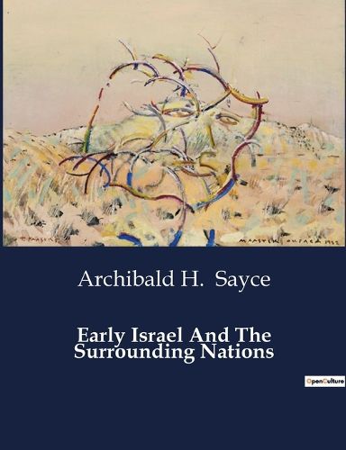 Early Israel And The Surrounding Nations