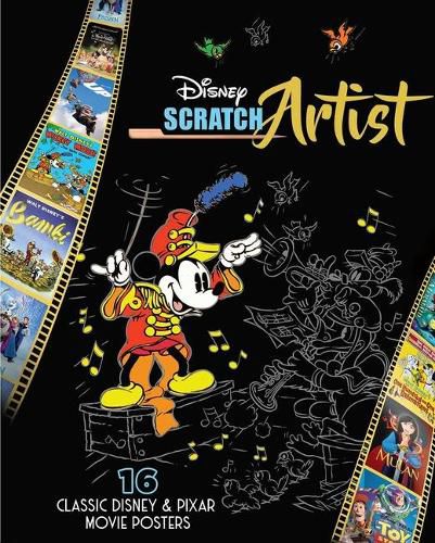 Disney Scratch Artist: Classic Disney & Pixar Movie Posters