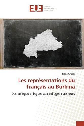 Cover image for Les Representations Du Francais Au Burkina