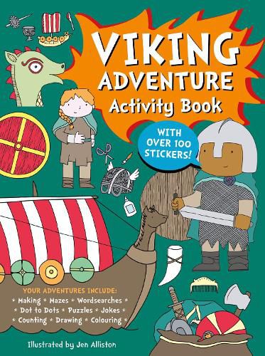 Cover image for Viking Adventure Activity Book