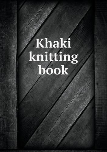 Cover image for Khaki knitting book