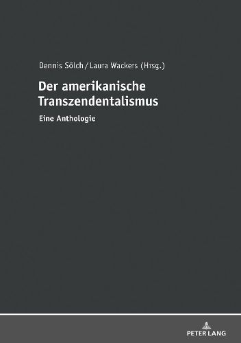 Cover image for Der amerikanische Transzendentalismus; Eine Anthologie