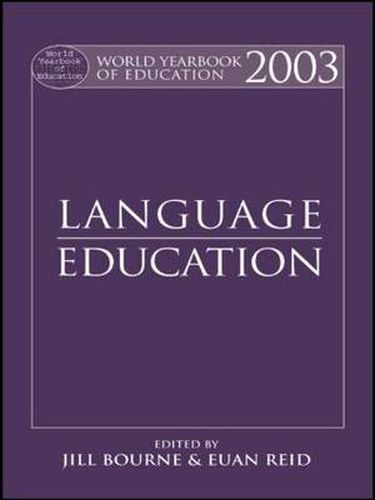 Cover image for World Yearbook of Education 2003: Language Education