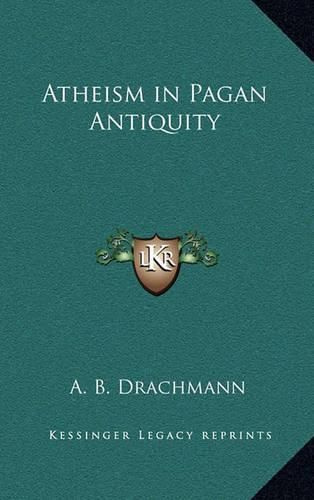 Cover image for Atheism in Pagan Antiquity