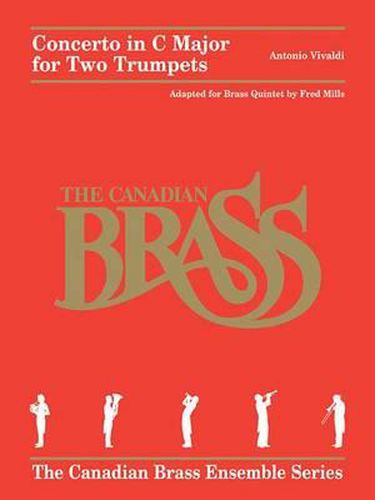 Cover image for Antonio Vivaldi - Concerto in C Major for Two Trumpets: Brass Quintet