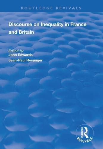 Cover image for Discourse on Inequality in France and Britain