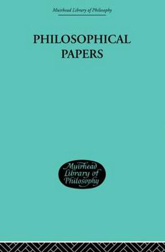 Cover image for Philosophical Papers