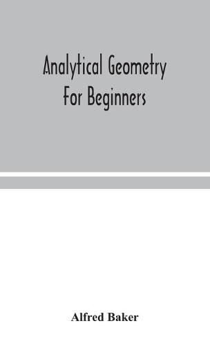 Analytical geometry for beginners