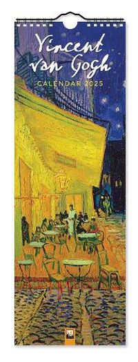 Cover image for Vincent van Gogh Slim Calendar 2025 (Art Calendar)