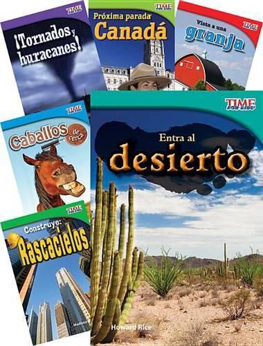 Cover image for Time for Kids Informational Text Grade 2 Spanish Set 2 10-Book Set (Time for Kids Nonfiction Readers)