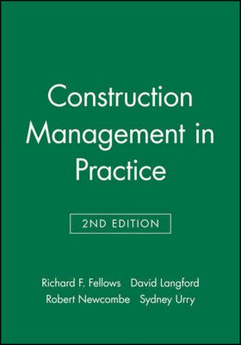 Cover image for Construction Management in Practice