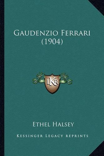 Cover image for Gaudenzio Ferrari (1904)