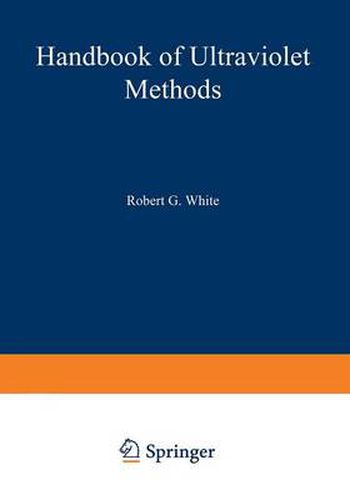 Handbook of Ultraviolet Methods