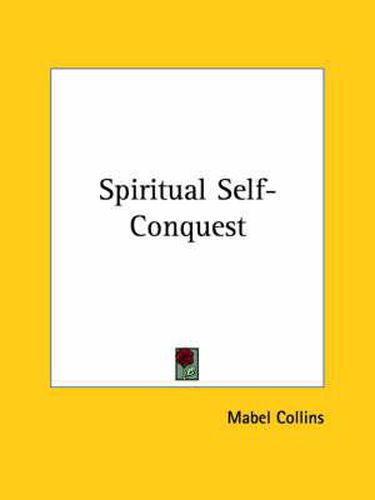 Cover image for Spiritual Self-Conquest