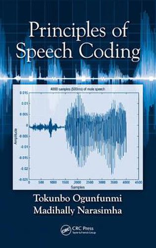 Cover image for Principles of Speech Coding