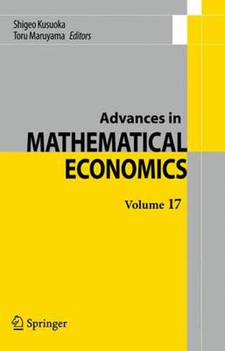 Cover image for Advances in Mathematical Economics Volume 17