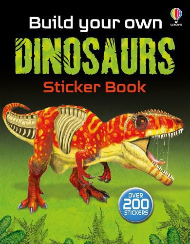 Cover image for Build Your Own Dinosaurs Sticker Book
