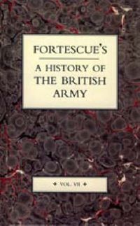 Cover image for Fortescue's History of the British Army