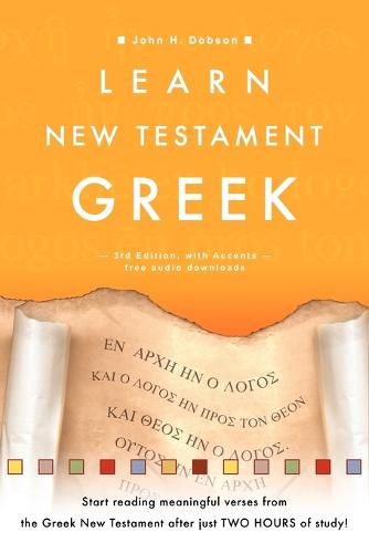 Cover image for Learn New Testament Greek 3rd ed