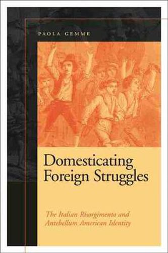 Cover image for Domesticating Foreign Struggles: The Italian Risorgimento and Antebellum American Identity