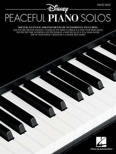 Cover image for Disney Peaceful Piano Solos