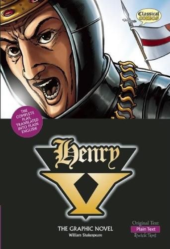 Cover image for Henry V the Graphic Novel: Plain Text