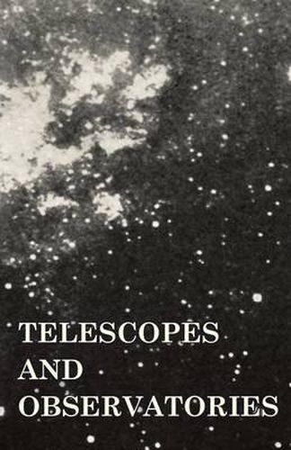 Cover image for Telescopes and Observatories