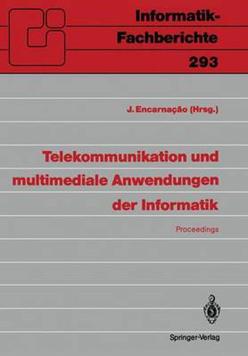 Cover image for Telekommunikation Und Multimediale Anwendungen Der Informatik