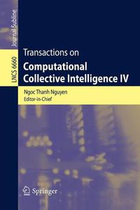 Cover image for Transactions of Computational Collective Intelligence IV