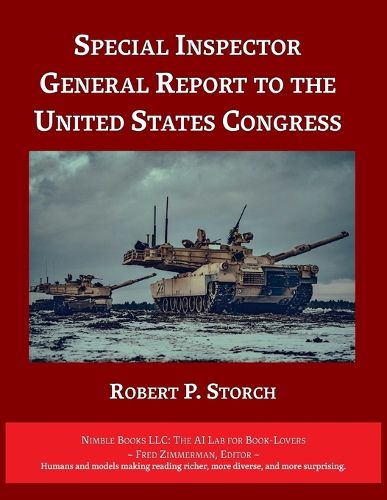 Special Inspector General Report to the United States Congress