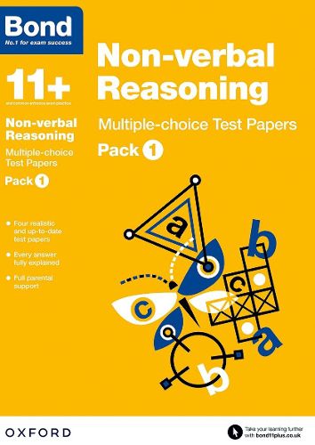 Bond 11+: Non-verbal Reasoning: Multiple-choice Test Papers: Pack 1