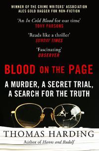 Cover image for Blood on the Page: WINNER of the 2018 Gold Dagger Award for Non-Fiction