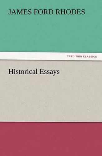 Cover image for Historical Essays