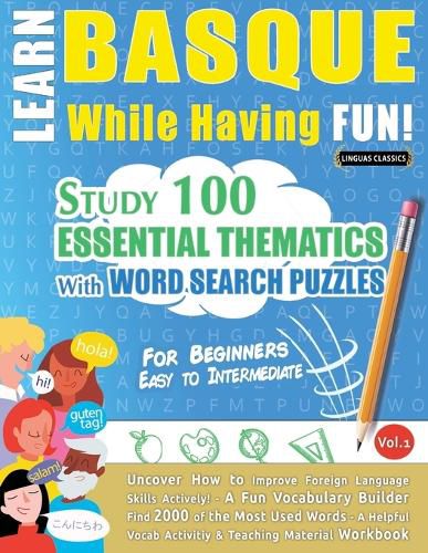 Cover image for Learn Basque While Having Fun! - For Beginners