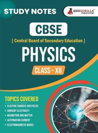 Cover image for CBSE CLASS XII SCIENCE (PHYSICS)